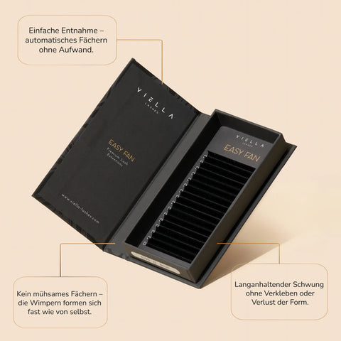 Easy Fan – Volumen Wimpern – Schwarz