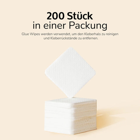 Lash Glue Wipes zur entfernung von Wimpernkleber VIELLA LASHES