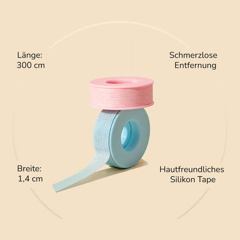 Wimpern Klebeband mit einer Länge von 3m und einer Breite von 1,4cm VIELLA LASHES