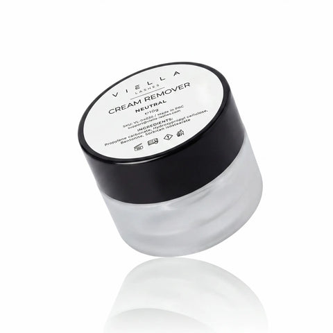 VIELLA LASHES Cream Remover Neutral 10g – sanfter Creme Entferner für Wimpernverlängerung, ideal für professionelle Wimpernstylistinnen