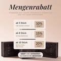 Mengenrabatt auf VIELLA LASHES Easy Fan Lashes für professionelle Wimpernverlängerungen: 10 % ab 5 Boxen, 15 % ab 8 Boxen und 20 % ab 10 Boxen – Längen, Biegungen und Stärken frei kombinierbar.