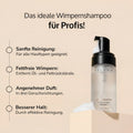 VIELLA LASHES Lash Shampoo 100ml – Wimpernshampoo für Profis, sanfte Reinigung, fettfreie Wimpern und besserer Halt bei Wimpernverlängerung