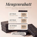 Mengenrabatt auf VIELLA LASHES Velvet Lashes für professionelle Wimpernverlängerungen: 10 % ab 5 Boxen, 15 % ab 8 Boxen und 20 % ab 10 Boxen – Längen, Biegungen und Stärken frei kombinierbar.
